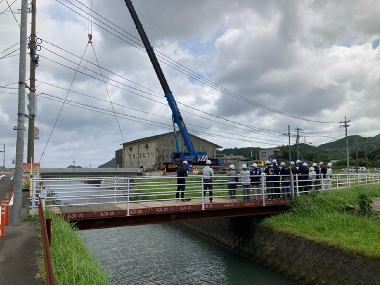 2025年6月17日　「大王橋」若手職員向け現場見学会